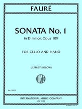 Cello Sonata No. 1 in D minor, Op. 109 Cello and Piano cover